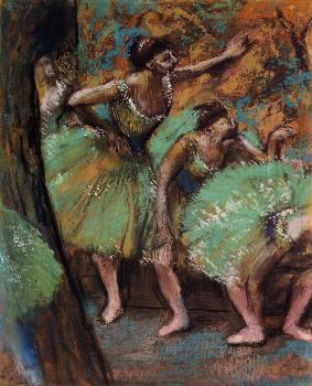 Edgar Degas : Dancers III